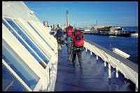 Auf der Fähre zwischen Helsingör und Helsingborg