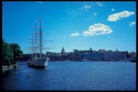 Seit 1949 eine Jugendherberge: Die 'Af Chapman' in Stockholm