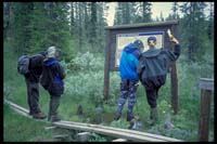 Der Beginn des Sarek Nationalparks