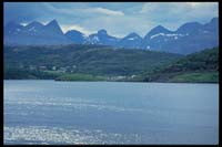 Berge am Saltstraumen