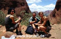 Jessica, ich und Doro in den Olgas