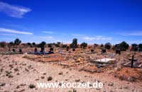 Friedhof in Coober Pedy