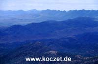 Wilpena Pound gesehen vom Tanderra Saddle