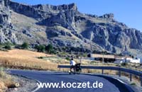Anstieg zum El Torcal