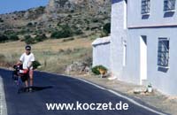Anstieg zum El Torcal