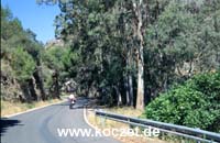 Straße im Parque Ardales