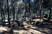 Campingplatz im Parque Ardales