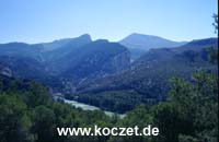Nahe der Desfiladero de los Gaitanes