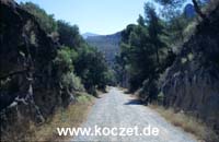 Nahe der Desfiladero de los Gaitanes