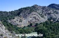 Nahe der Desfiladero de los Gaitanes